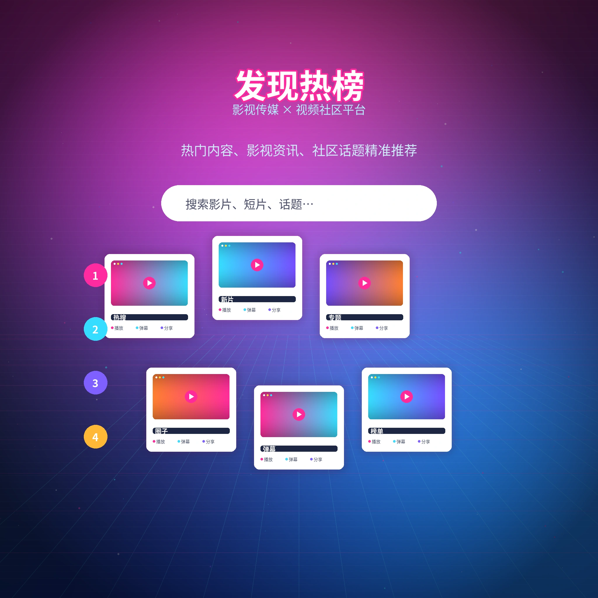 每日大赛发现频道推荐